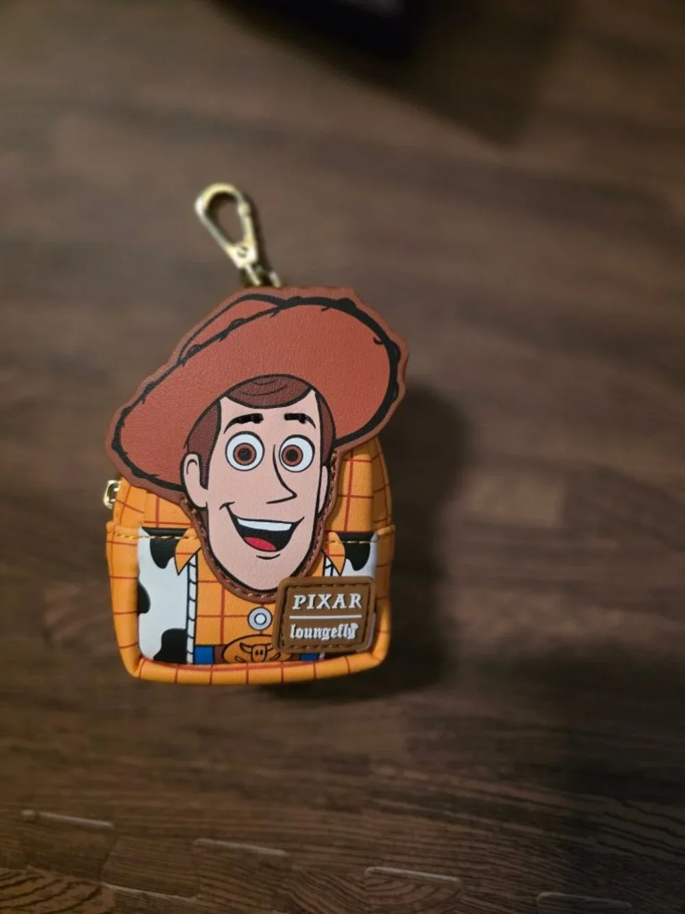 Pixar Loungefly Mystery Box Woody Mini Backpack Bag Charm Keychain New